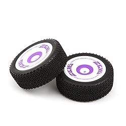 KingVal Replacement 2PCS Front Tyre Wheel Tire RC