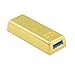 Usbkingdom 32GB USB 3.0 Flash Drive Super Speed Novelty Metal Bullion Gold Bar Shape Pendrive Memory Stick Thumb Drives Flashdrive USB Flash Disk