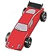 Revell Pinewood Derby Racer Series Sports Car, Officially Licensed Boy Scouts of America (BSA) Pre-Cut Shaped Wood Block Kit with Official Wheels and Axles, Decals, and Weight