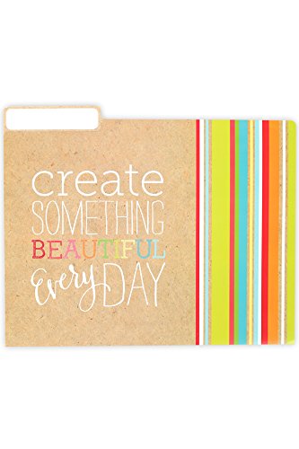 Renewing Minds #TooCute Patterns & Words File Folders, Letter Size, Pack of 12