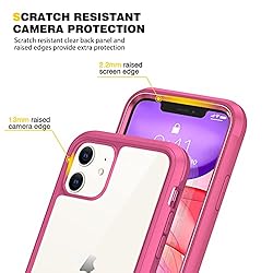 Diaclara Compatible with iPhone 11 Case, Full Body