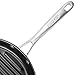 TECHEF - Onyx Collection, 12-inch Grill Pan For Stove Top, Nonstick Grill Pan For indoor cooking, PFOA-Free, Heavy-Duty Aluminum, Made In Korea (No Induction)