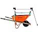 StoreYourBoard Wheelbarrow Ceiling Storage Hoist, Hi Lift Home and Garage Organizer, Hanging Pulley Rack