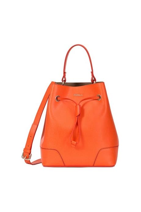 mango suede bucket bag