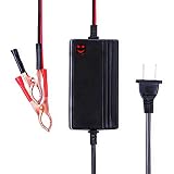 12V to 14.8V Automatic Lead Acid Battery Charger/Maintainer, 1.2A Trickle Charger for car, Truck, Boat, Motorcycle, RV, Lawn Tractor