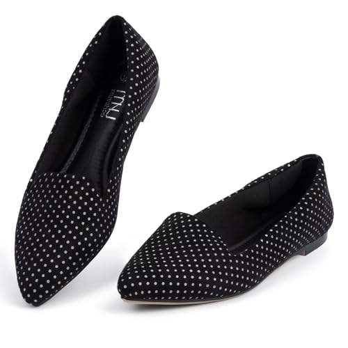 MUSSHOE Black Flats