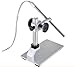 Vividia USB Digital Borescope Microscope with Professional Multi-Functional Metal Stand 12mm Diameter OTG Android and USB PC