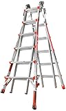Little Giant Ladder Systems 12026-801 Revolution M26 with Ratcheting Levelers