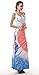 Doris Apparel Women's Boho Sleeveless Tie-Dye Maxi Dress Tank dress