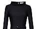 MUXXN Party Dresses for Women Classy Elegant 50s Prom 3/4 Sleeves Bodycon Midi Back Split Pencil Dress Black M