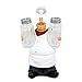 FishMM Resin Decorative Ornaments,Kitchen Decor,Cook Statue,French Chef Figurines with Salt and Pepper Shaker Set