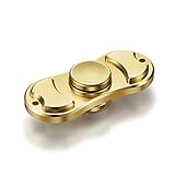 YKsale Hands Fidget Spinner ADHD Focus Anxiety Relief Toys Stress Reducer Ultra Durable High Speed Stainless Steel Bearing,Up to 4 minuts Spins--Copper