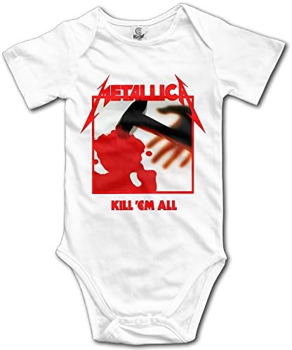 Metallica Kill 'Em All Baby Onesie Toddler-bodysuits