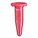 Eppendorf 022363573 Polypropylene Flex-Tubes Microcentrifuge Tube, 1.5mL Capacity, Red (Case of 500)