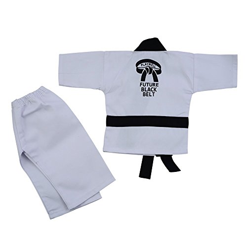Playwell Martial Arts Baby Infant Karate Uniform Gift, (0-6 Months)