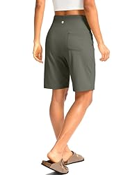 G Gradual Women's Bermuda Long Shorts with Pockets