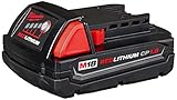 Milwaukee M18 48-11-1815 Compact 18V 1.5 Amp Hour Red Lithium Ion Battery w/ Onboard Fuel Gauge