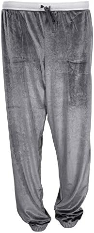 DKNY Velour Jogger Pants (Grey)