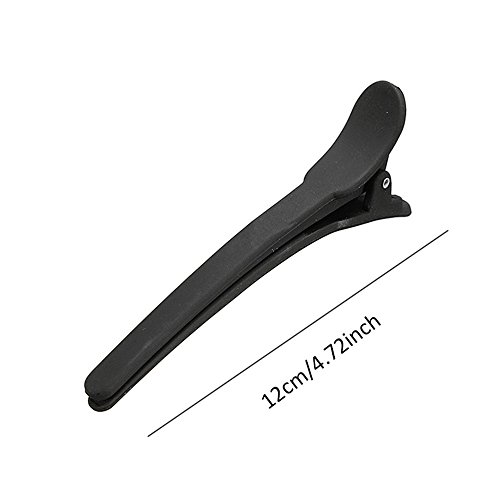 image for Boufanu 12Pcs Durable Beauty Tools Professional Black Matte Hair Styli