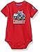 Carhartt Little Boys Baby Boy Short Sleeve Bodyshirt, Tango Red, 6M