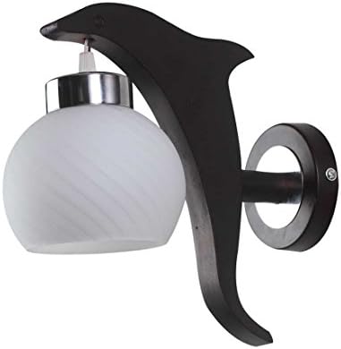 LeArc Designer Lighting : WL2001 : Contemporary Glass-Metal-Wood Wall Lights