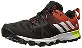 adidas Outdoor Men's Kanadia 8 Trail Runner, Core Heather/White/Craft Chili, 10 M US