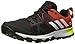 adidas Outdoor Men's Kanadia 8 Trail Runner, Core Heather/White/Craft Chili, 10 M US