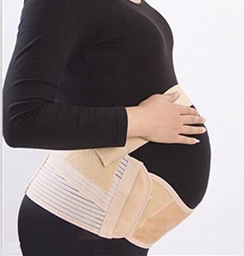 Baby Classic Beige Comfortable Maternity Pregnancy Belt, Beige, Size: XX-Large