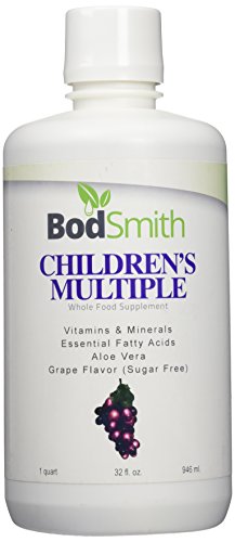 LIQUID CHILDREN'S MULTIPLE by BodSmith is an amazing blend of whole foods designed to provide the vitamins, minerals, trace minerals, and amino acids for growing bodies.