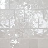 M S International Renzo Dove Glossy Ceramic Square