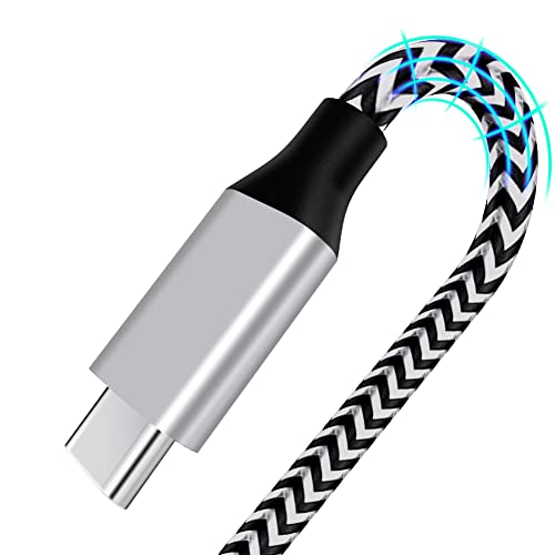 USB C Kabel, [5 Pack 0.92M*2 1.8M*2 2.7M*1] Nylon USB Typ C Kabel 3A USB C Ladekabel und Datenkabel Fast Charge für Samsung Galaxy S10/S9/S8+, Huawei P30,OnePlus