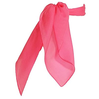 1950s Chiffon Scarf, Vintage Ascot, Retro Hair Tie for Women and Children 1950s Chiffon Scarf, Vintage Ascot, Retro Hair Tie for Women and Children