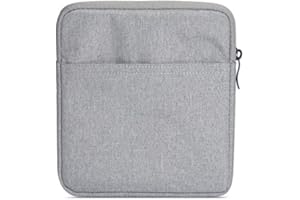 IXUECAT Kobo Libra Colour Sleeve Pouch Cover, 7" E-Reader Protective Pouch Sleeve Compatible for 7 inch Kobo Libra Colour (2024)/Kobo Libra 2| Nylon Travel Carry Cover Bag also for 7 inch Kindle Oasis