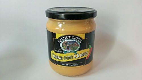 Walnut Creek Ohio Salsa Con Queso Dip 15 Oz Glass Jar