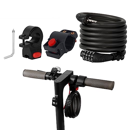 Electric Scooter Lock, HAONAIMO Feet Bike Lock Cable Lock