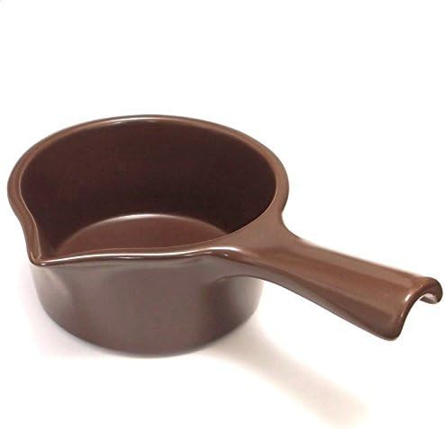 Japanese Iga Ware Heat-Resistant Milk Pan- Brown