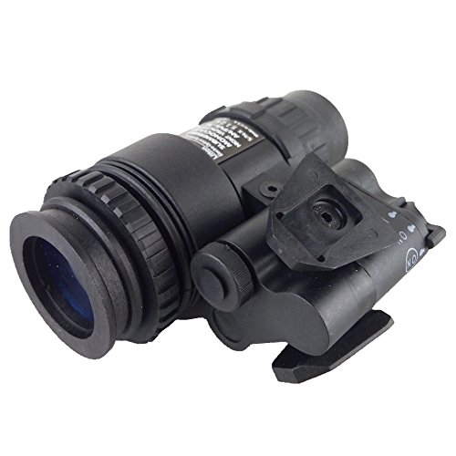 Tactical Dummy Night Vision Helmet Parts AN PVS18 PVS-18 NVG No Function Model Airsoft Toy DE (BK)