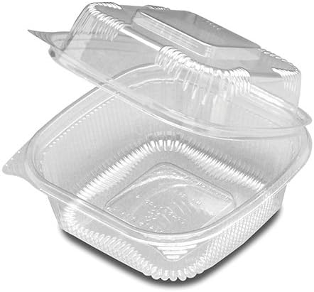 D&amp;W Finepack SeeShell 6" x 6" Hinged Container