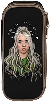 YYFESX Billie Eilish Pencil Case Large Storage Students Pen Pouch Pencil Bags