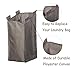 StorageManiac Laundry Hamper Liner, Replacement Laundry Cart Bag with Loops, 3-Pack