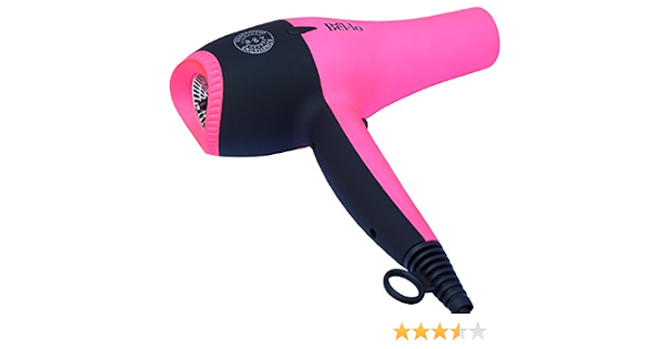 Secador de Pelo Profesional Iónico Ligero Silencioso Bel.lo Rosa (Pink) By  AGV : Amazon.es: Belleza
