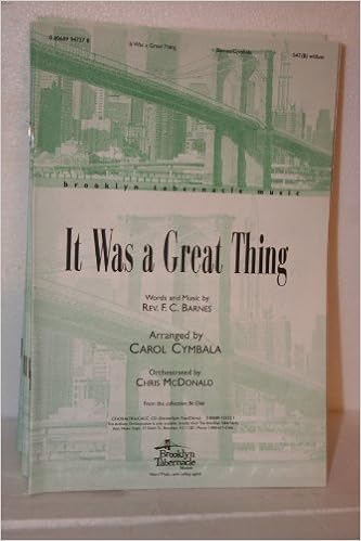 It Was A Great Thing 5 Copies Rev F C Barnes Amazon Com Books