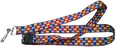 Autism Jigsaw Awareness Lanyard