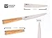 Kitchen Utility Knife 5-inch - Wood Bamboo Handle - Cooking Knives with Super Natural Value - Small Kitchen Knife for Cutting Sandwiches Cooking Fillet Fish Knife - Cutlery Knives Full Tang