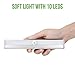 LE LED Closet Light, 10-led Motion Sensing Under Cabinet Lighting, Wireless Stick-on Anywhere Stair Lights, LED Light Bar with Magnetic Strip, Battery Operated, 3000K Warm White, Silver, 3-Pack