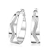 ULAKY 925 Sterling Silver Large Circle Earrings Hoop Earrings for Women