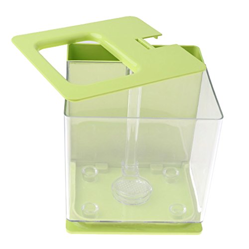 Dolity Fish Tank Aquarium NEW Aqua Farm Self Cleaning Grows Food Plants Betta Fish