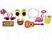 10-Piece Photo Props For Party, Luau