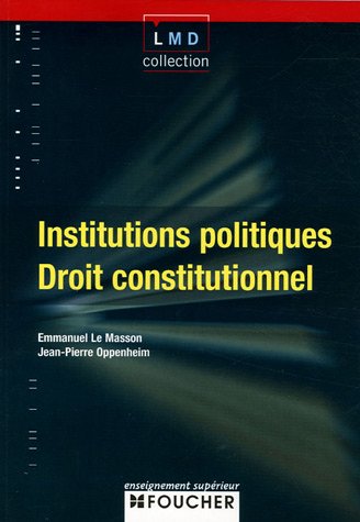 Institutions politiques, droit constitutionnel