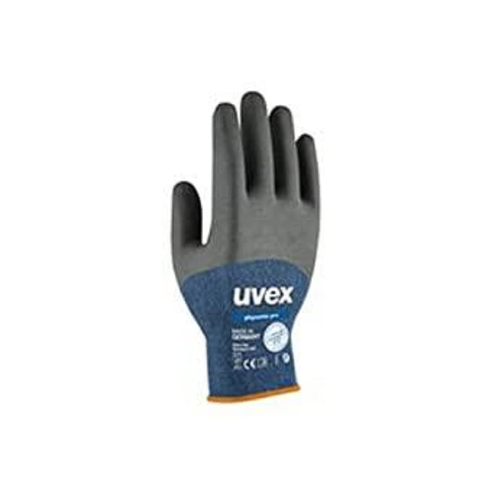 Uvex 60062 Phynomic Pro Glove, Size 10, Blue/Black/Anthracite